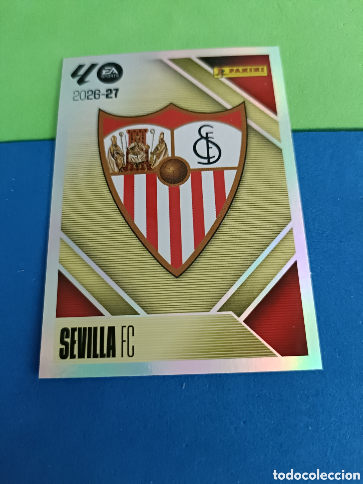 Fu&szlig;ball-Sticker: Panini cromos stickers Liga este 2026 2027 26 27 - Sevilla 1 Escudo