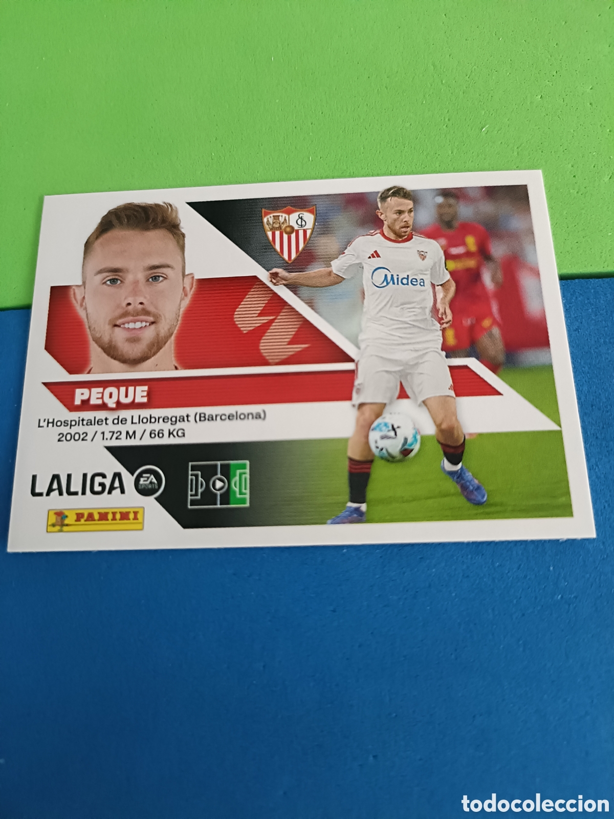 Cromos de f&uacute;tbol: Panini cromos stickers Liga este 2026 2027 26 27 - Sevilla 17 Peque