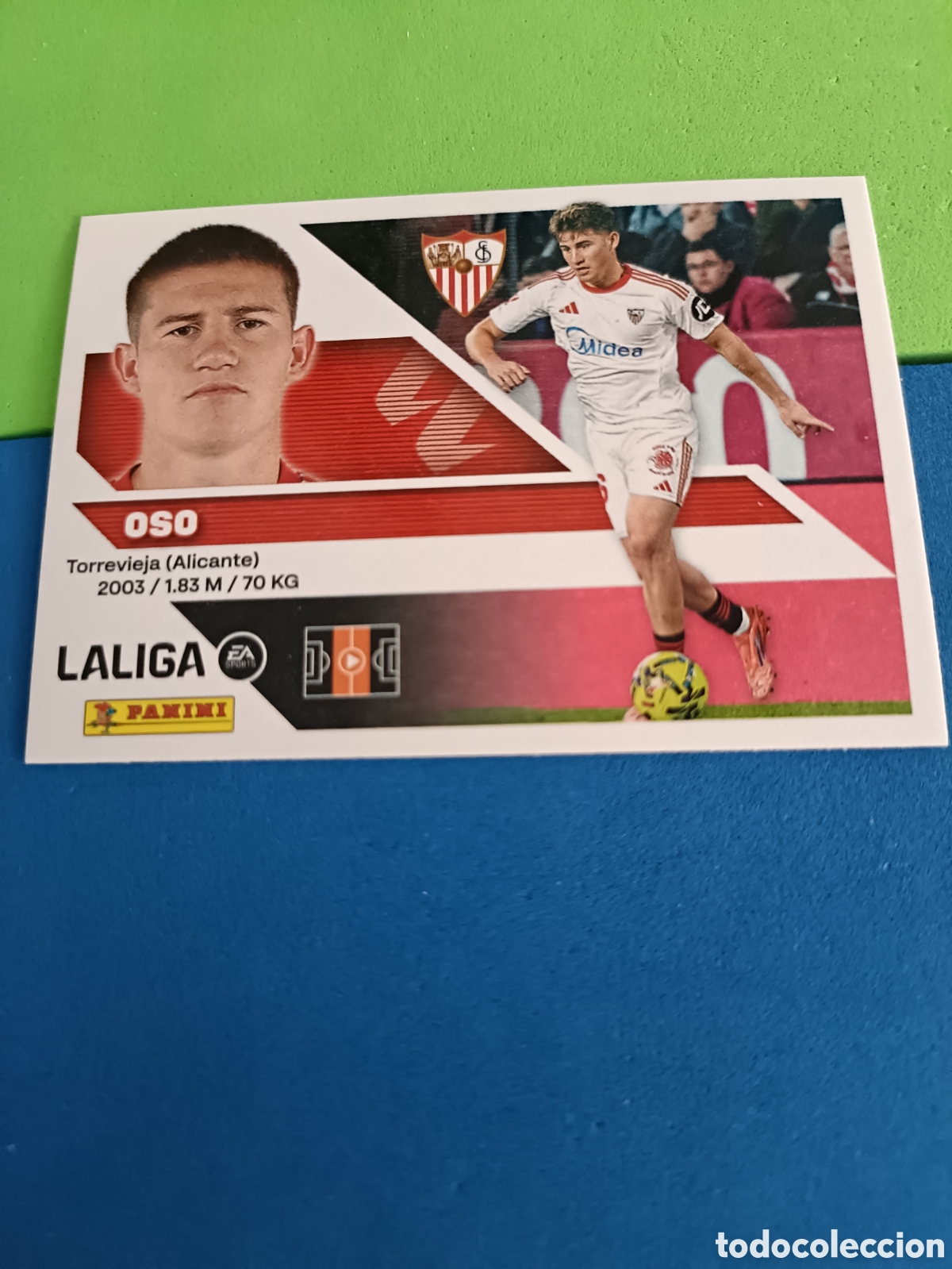 Cromos de f&uacute;tbol: Panini cromos stickers Liga este 2026 2027 26 27 - Sevilla 11 Oso
