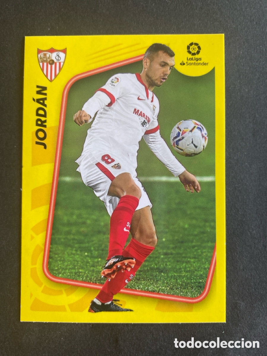Cromos de f&uacute;tbol: Cromo liga 21/22 Sevilla N* 3