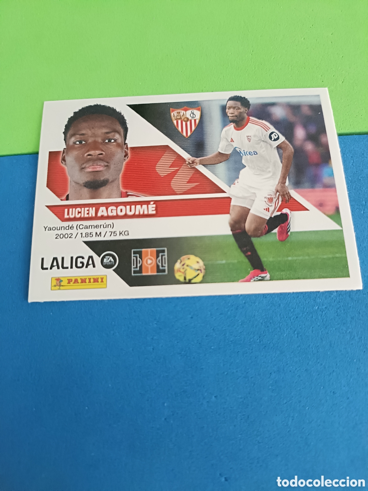 Cromos de f&uacute;tbol: Panini cromos stickers Liga este 2026 2027 26 27 - Sevilla 12 Agoume