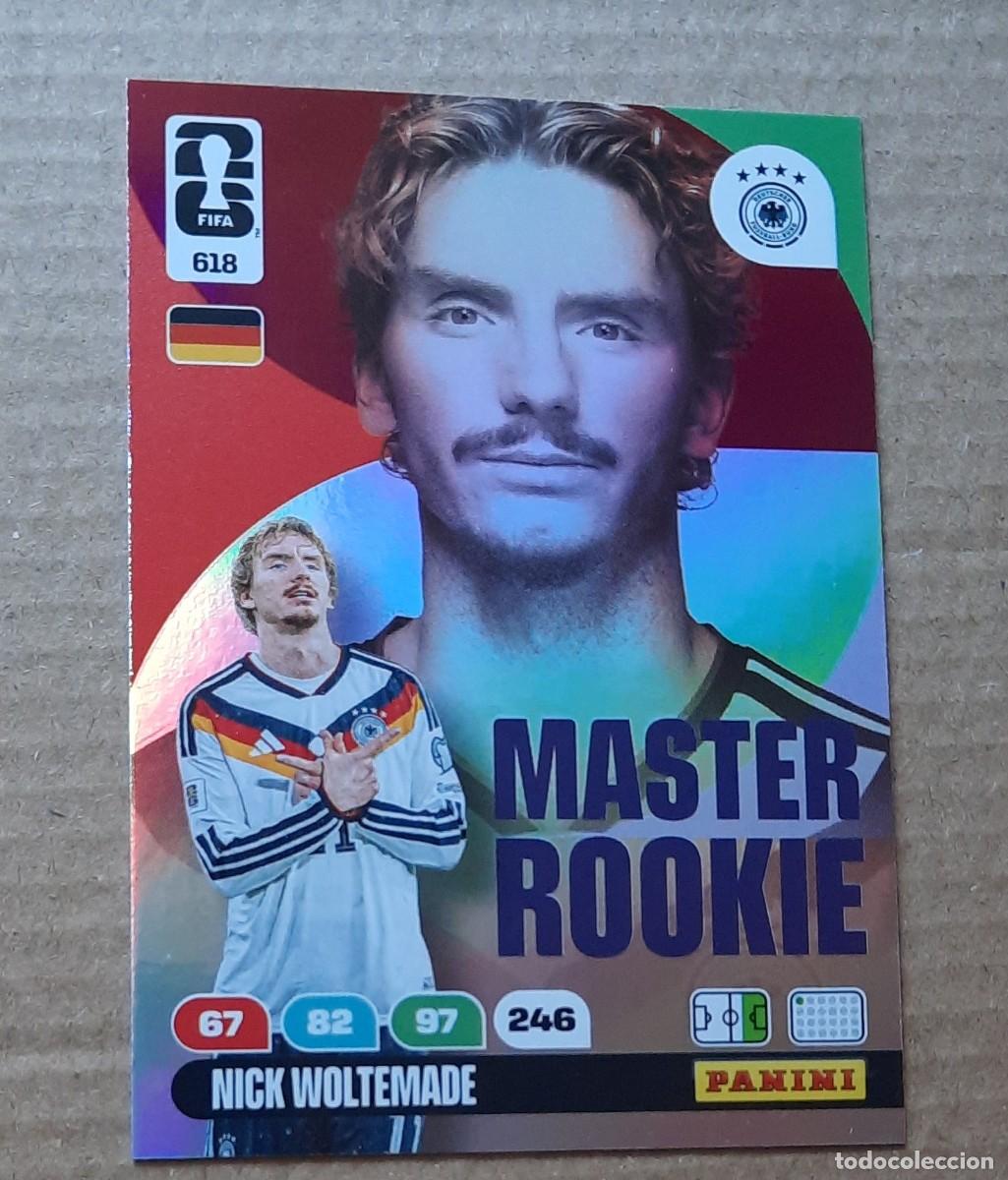 Cromos de f&uacute;tbol: Master Rookie Alemania, Nick Woltemade 618 ,World Cup 2026