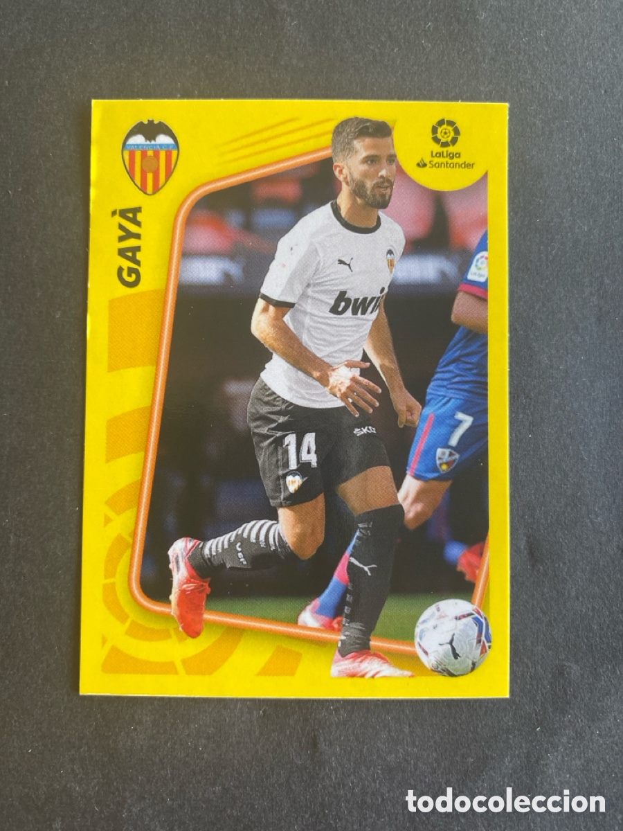 Cromos de f&uacute;tbol: Cromo liga 21/22 Valencia N* 3