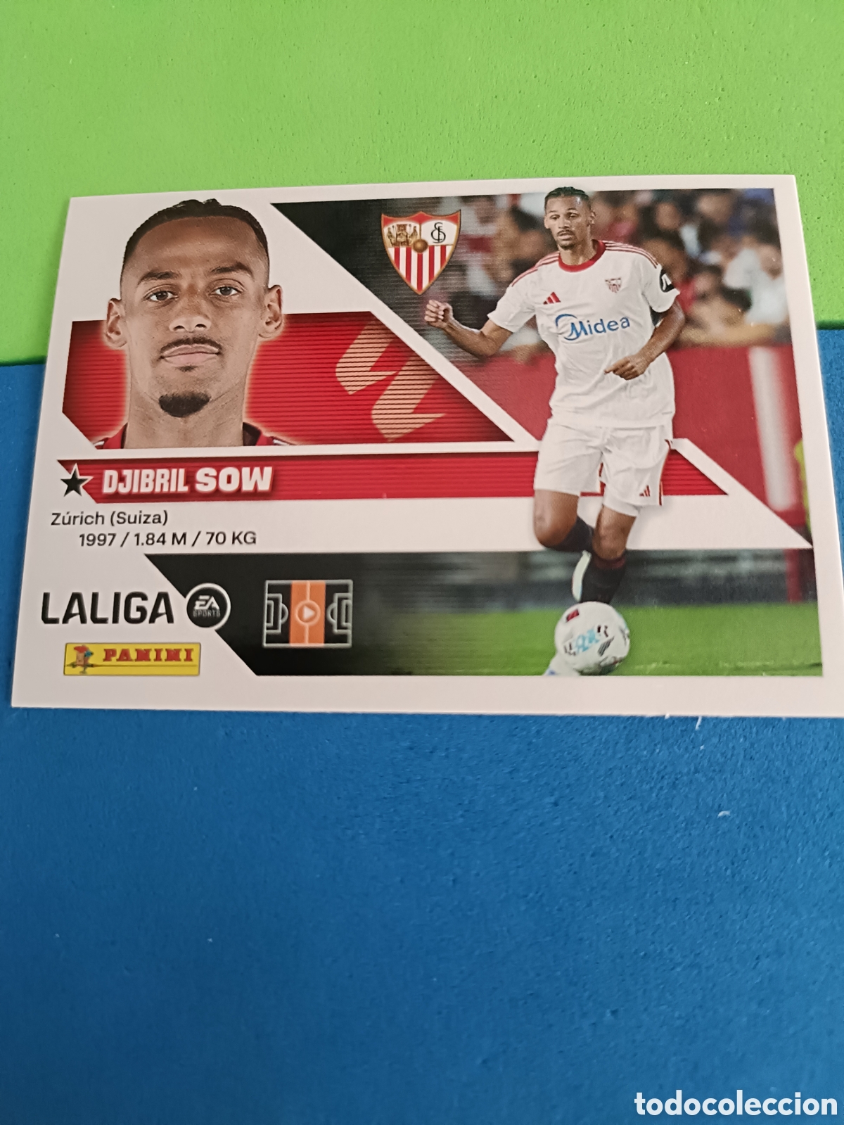 Cromos de f&uacute;tbol: Panini cromos stickers Liga este 2026 2027 26 27 - Sevilla 14 Sow