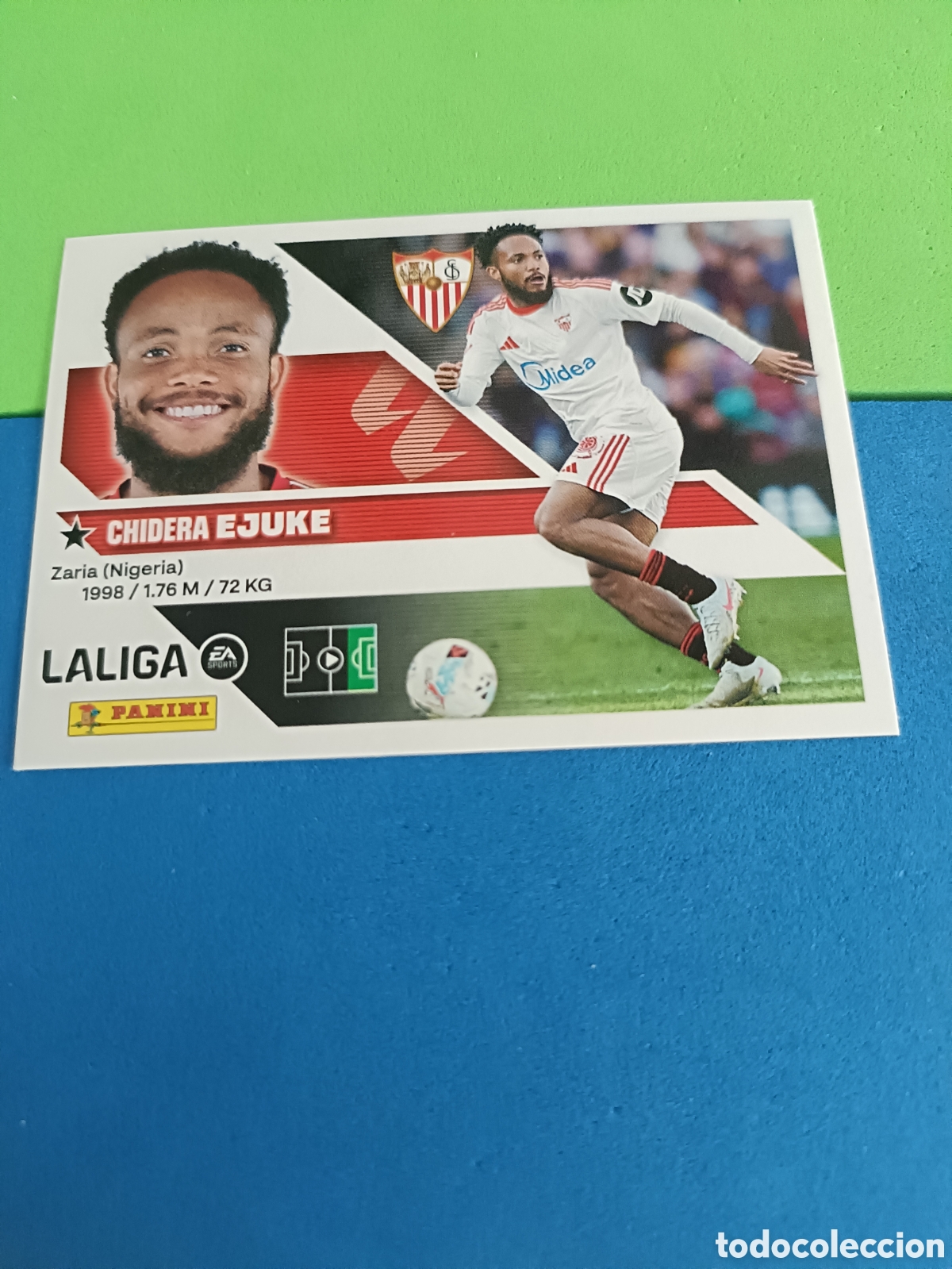 Cromos de f&uacute;tbol: Panini cromos stickers Liga este 2026 2027 26 27 - Sevilla 18 Ejuke