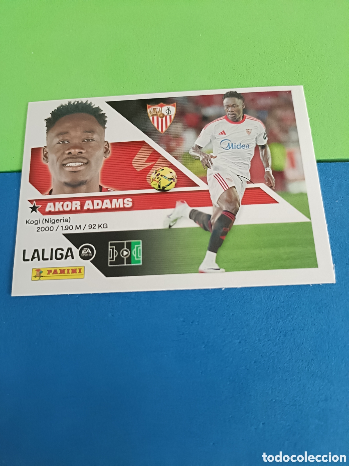 Cromos de Futebol: Panini cromos stickers Liga este 2026 2027 26 27 - Sevilla 19 Akor Adams