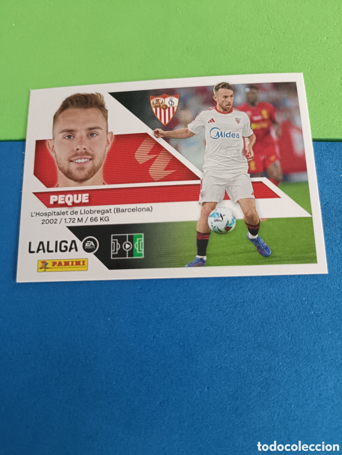 Cromos de f&uacute;tbol: Panini cromos stickers Liga este 2026 2027 26 27 - Sevilla 17 Peque