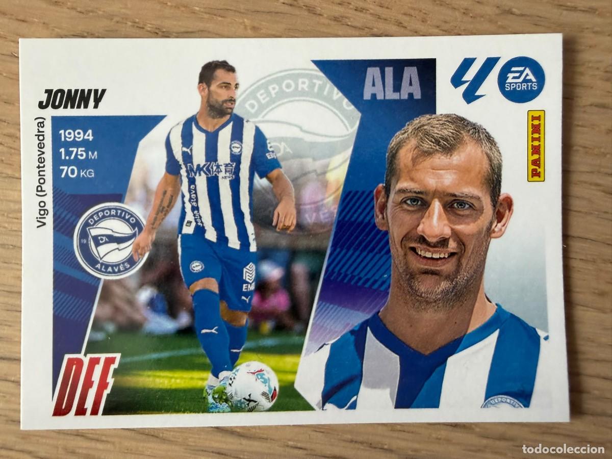 Cromos de f&uacute;tbol: 10 BIS JONNY COLOCA ALAVES 25 26 2025 2026 LIGA EA SPORTS COLECCIONES ESTE SIN PEGAR STICKER