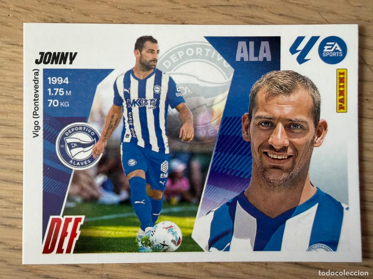 Cromos de f&uacute;tbol: 10 BIS JONNY COLOCA ALAVES 25 26 2025 2026 LIGA EA SPORTS COLECCIONES ESTE SIN PEGAR STICKER
