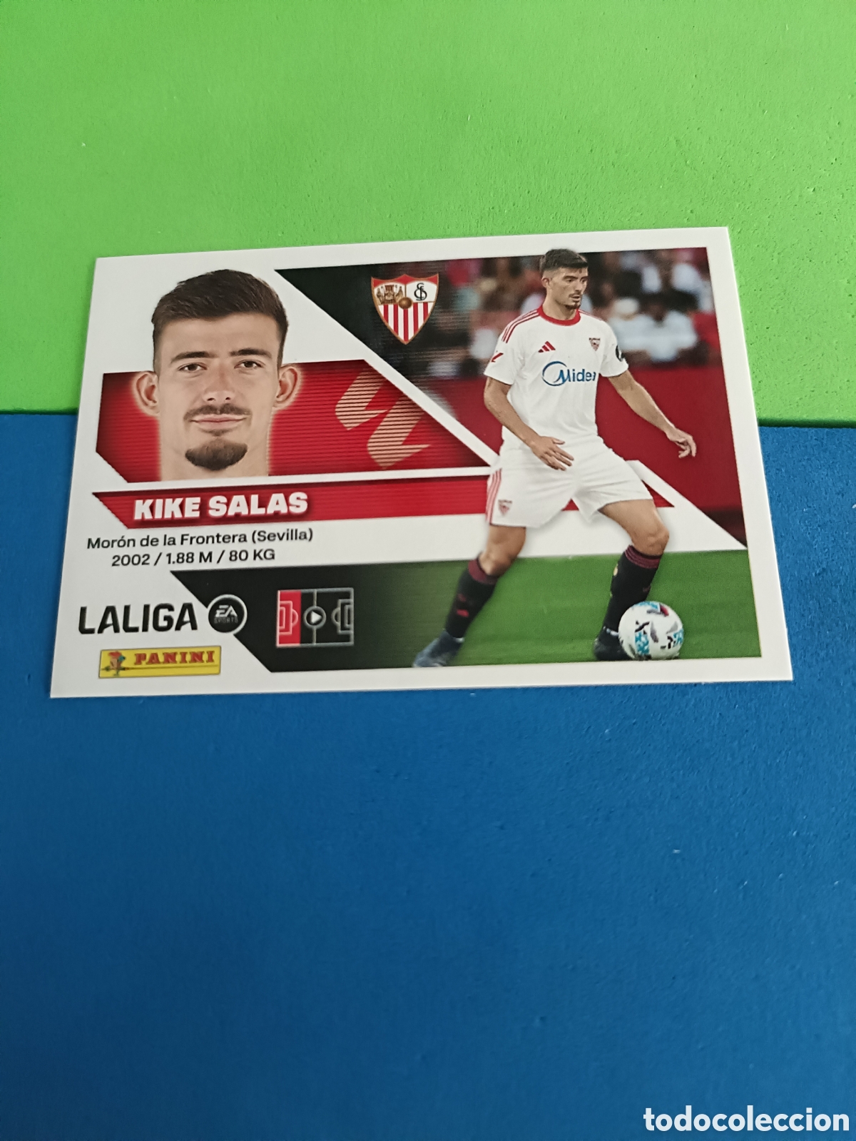Cromos de f&uacute;tbol: Panini cromos stickers Liga este 2026 2027 26 27 - Sevilla 7 Kike Salas