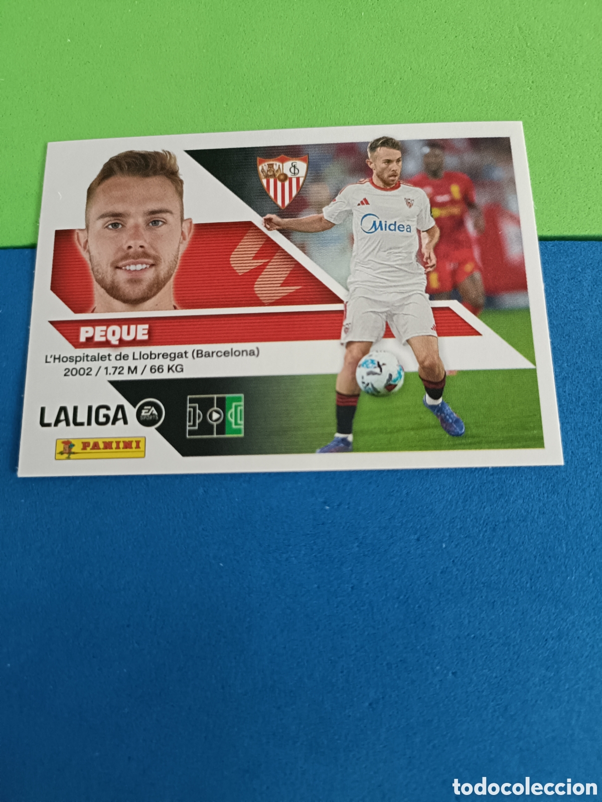 Cromos de f&uacute;tbol: Panini cromos stickers Liga este 2026 2027 26 27 - Sevilla 17 Peque