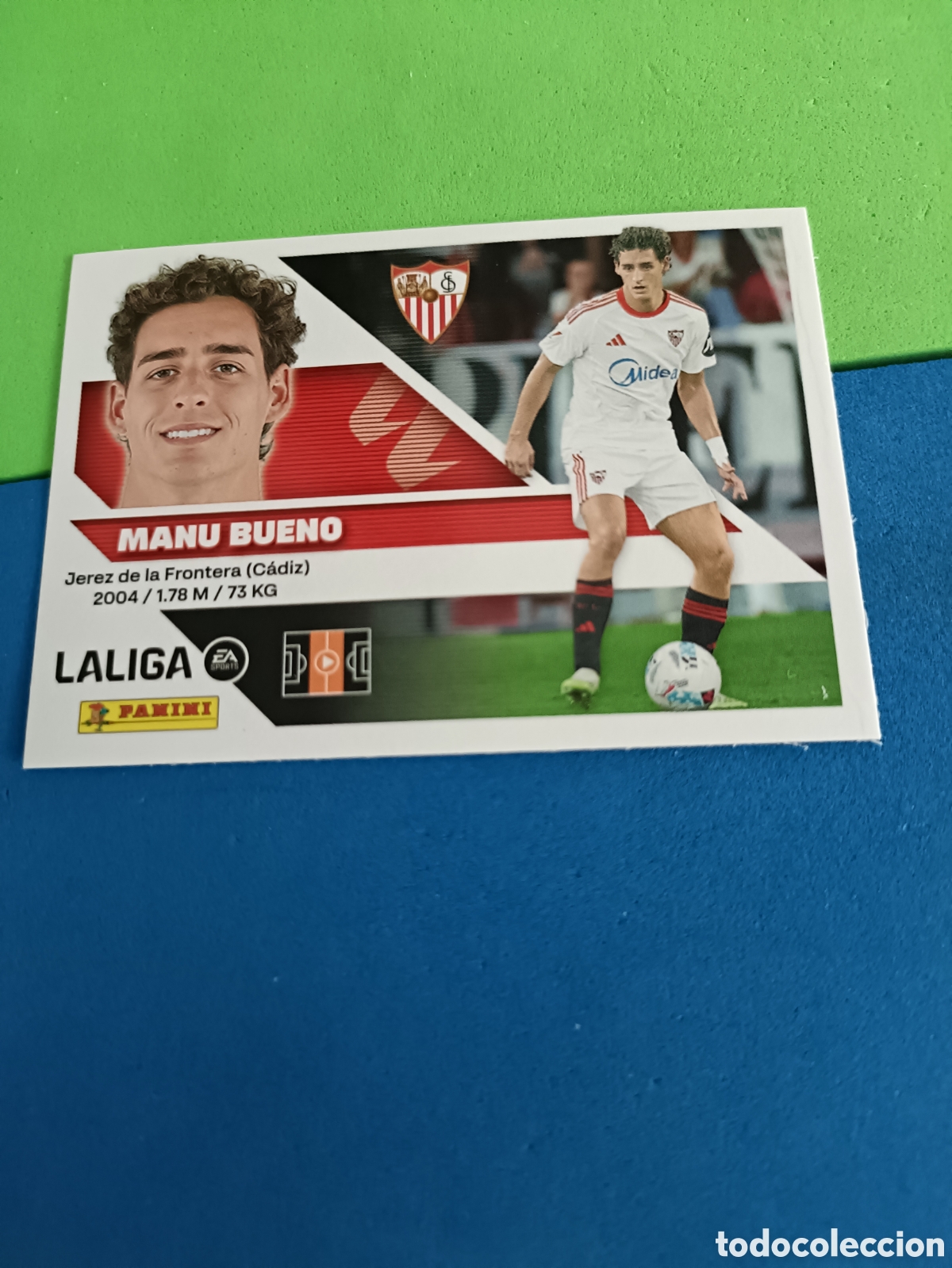 Cromos de f&uacute;tbol: Panini cromos stickers Liga este 2026 2027 26 27 - Sevilla 16 Bueno