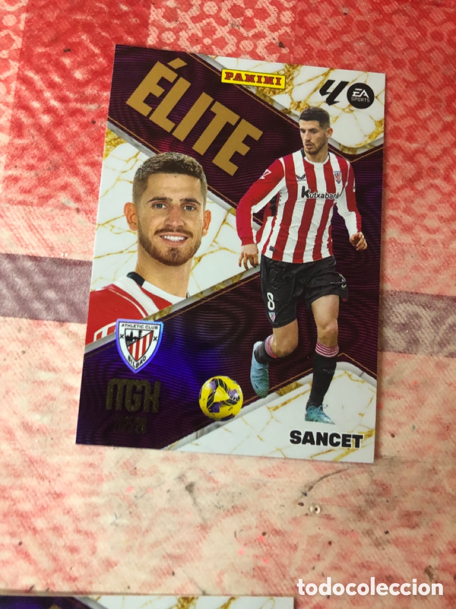 Cromos de f&uacute;tbol: Sancet elite n&uacute;mero 17 Del Athletic de Bilbao megacracks 25-26 2025-2026