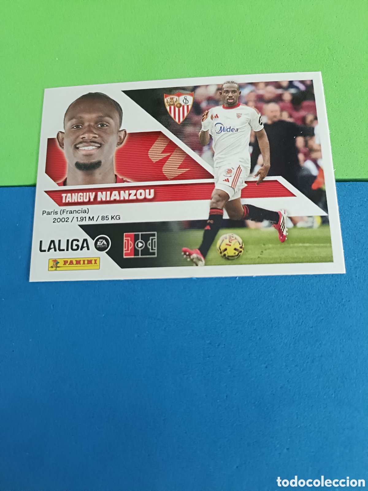 Cromos de f&uacute;tbol: Panini cromos stickers Liga este 2026 2027 26 27 - Sevilla 8 Nianzou
