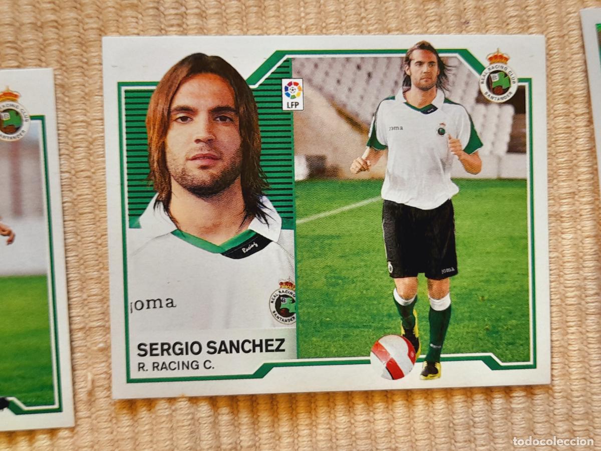 Cromos de f&uacute;tbol: CROMO SERGIO SANCHEZ (COLOCA) RACING SANTANDER LIGA 07-08 (2007 2008) ALBUM ESTE