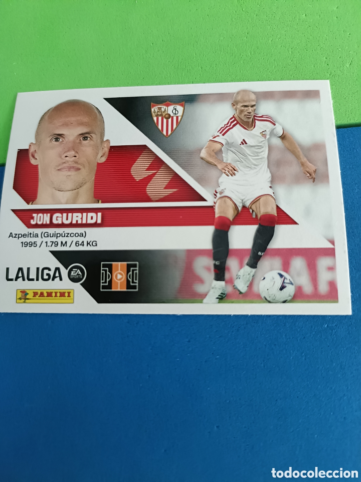 Cromos de f&uacute;tbol: Panini cromos stickers Liga este 2026 2027 26 27 - Sevilla 13 Guridi