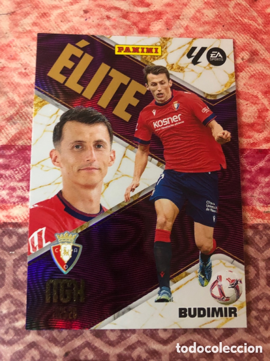 Cromos de f&uacute;tbol: Cromo Megacracks. 2025 2026. 25 26. Budimir. Osasuna. &Eacute;lite. N. &ordm; 2. Panini