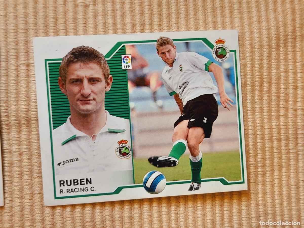 Cromos de f&uacute;tbol: CROMO RUBEN (RACING SANTANDER) LIGA 07-08 (2007 2008) ALBUM ESTE