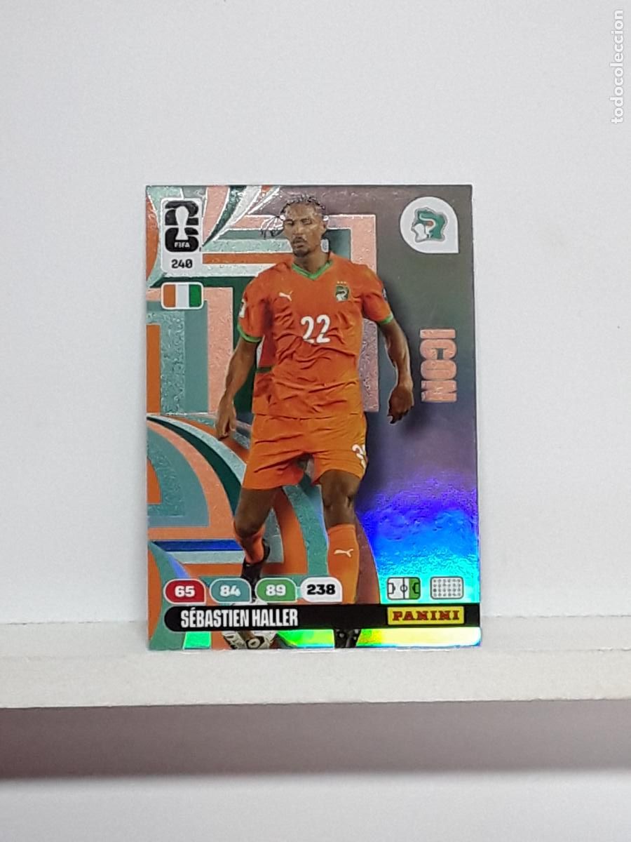Cromos de f&uacute;tbol: ADRENALYN MUNDIAL 2026 WORLD CUP 26 ALBUM PANINI N 240 COSTA DE MARFIL SEBASTIEN HALLER