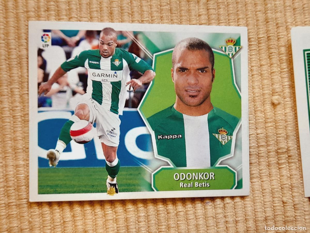 Cromos de f&uacute;tbol: CROMO ODONKOR (REAL BETIS) LIGA 08-09 (2008 2009) ALBUM ESTE