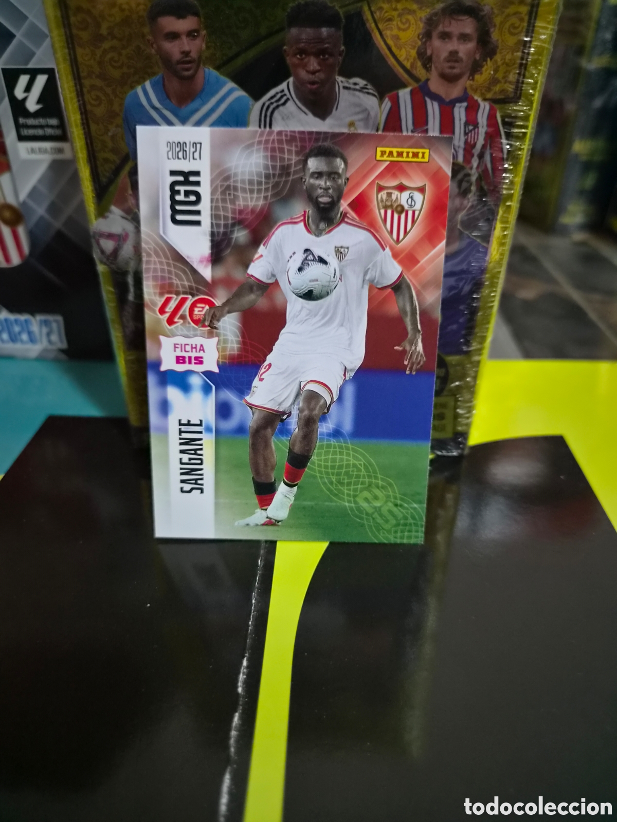 Cromos de f&uacute;tbol: N&deg;331Bis Sevilla Sangante Megacracks 26/27