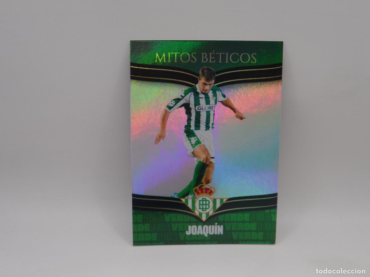 Football Stickers: 6 JOAQUIN SANCHEZ MITOS BETICOS MUNDICROMO 2023 LA VIDA EN VERDE