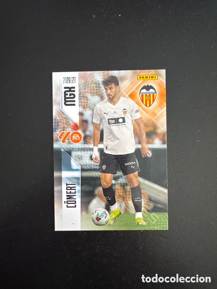 Cromos de f&uacute;tbol: COMERT VALENCIA NUMERO 350 MEGACRACKS 2026 2027