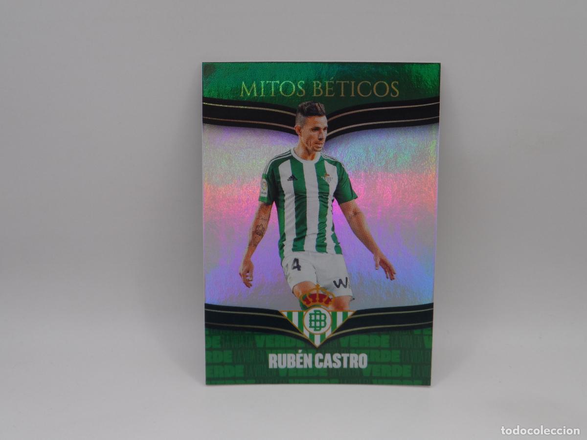 Cromos de f&uacute;tbol: 7 RUBEN CASTRO MITOS BETICOS MUNDICROMO 2023 LA VIDA EN VERDE
