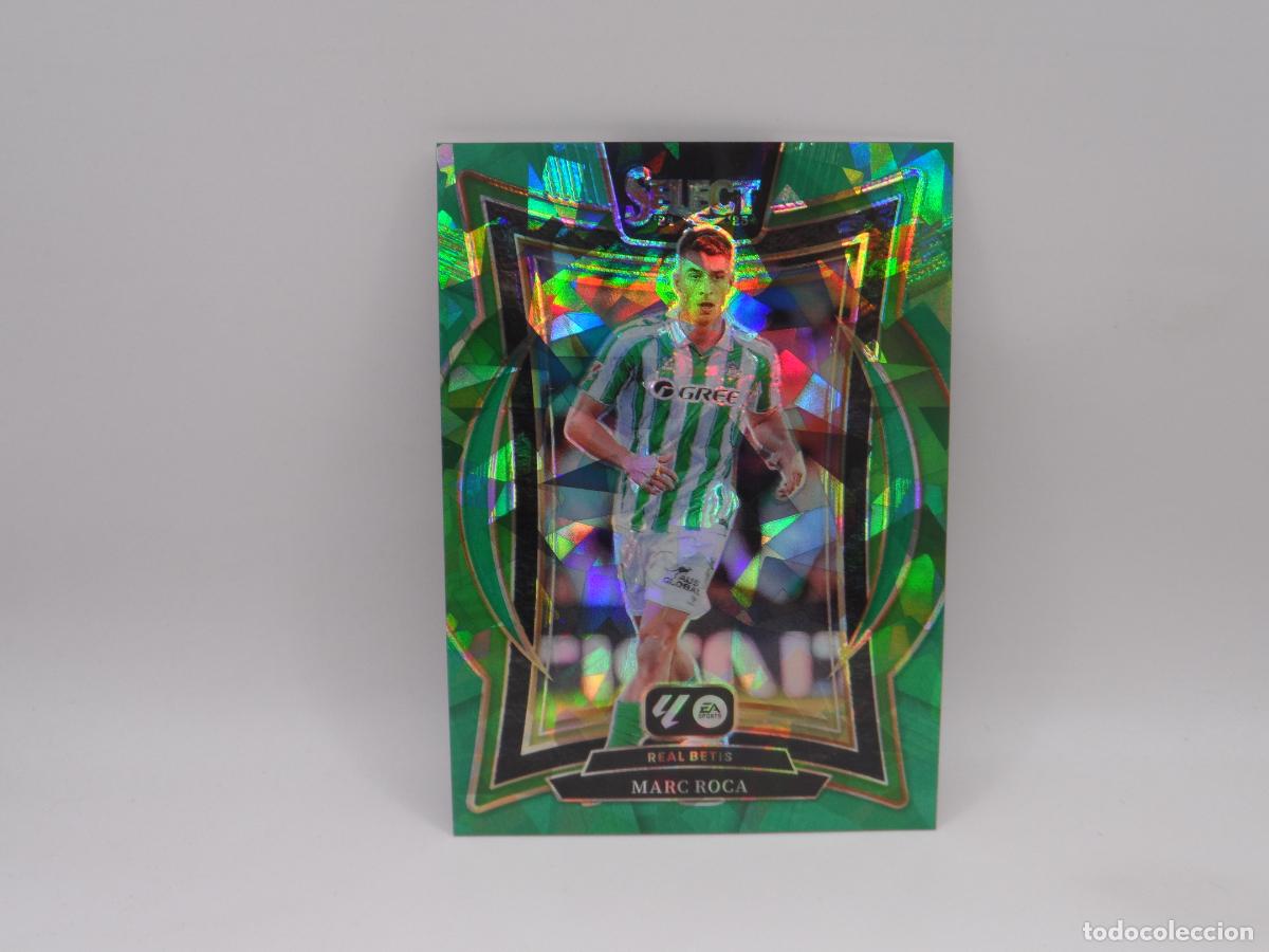 Cromos de f&uacute;tbol: 38 MARC ROCA PARALELA GREEN ICE BETIS PANINI SELECT LIGA 2024 2025 24 25
