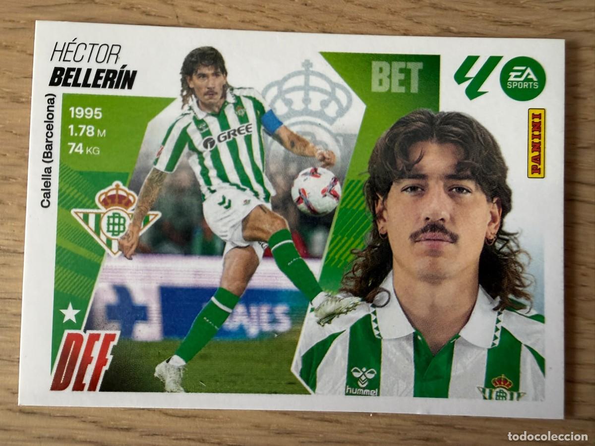 Cromos de f&uacute;tbol: 9 BIS BELLERIN COLOCA REAL BETIS 25 26 2025 2026 LIGA EA SPORTS COLECCIONES ESTE SIN PEGAR