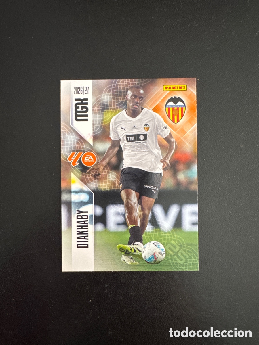 Cromos de f&uacute;tbol: DIAKHABY VALENCIA NUMERO 347 MEGACRACKS 2026 2027