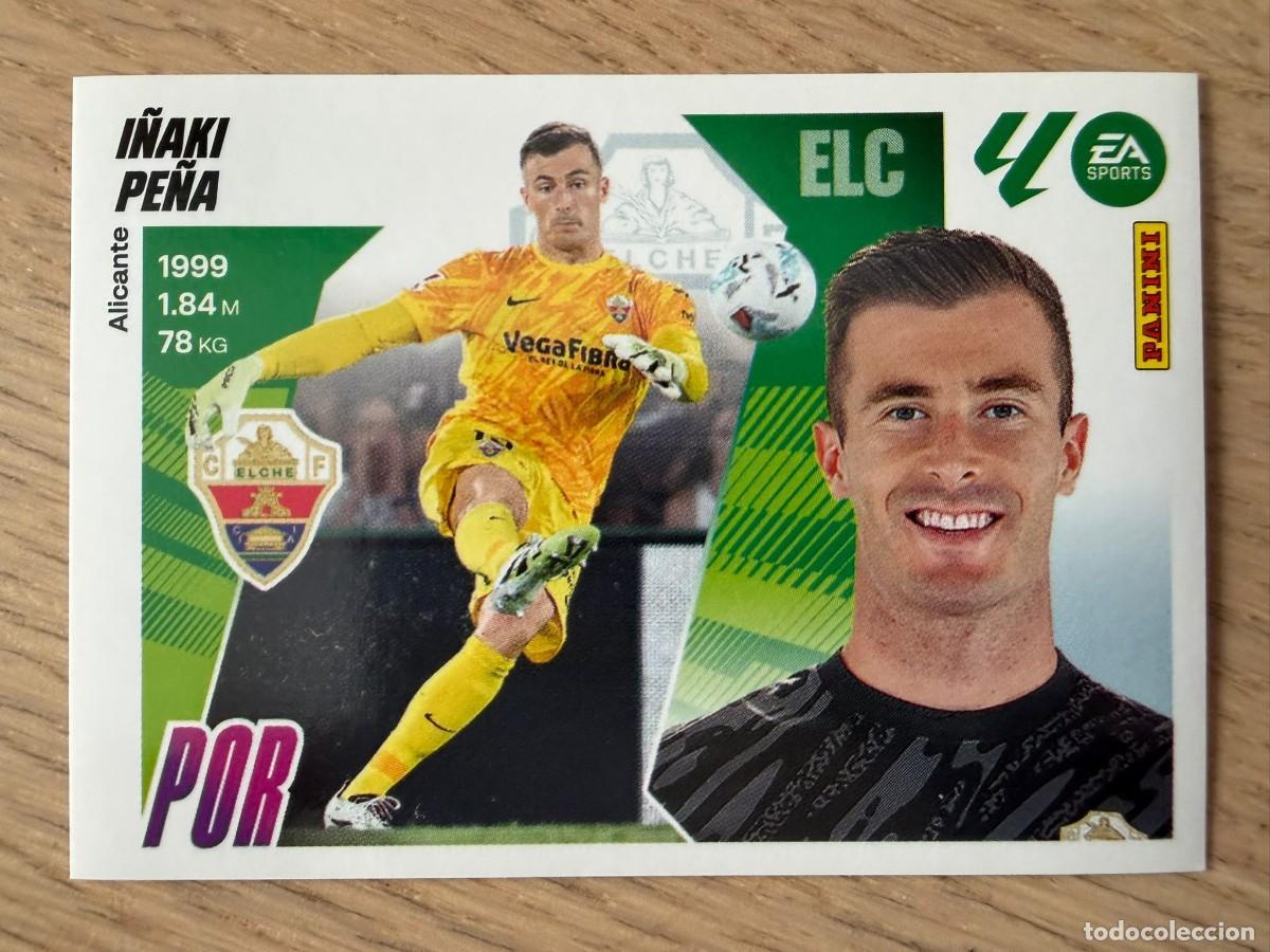 Cromos de f&uacute;tbol: 4 BIS I&Ntilde;AKI PE&Ntilde;A COLOCA ELCHE 25 26 2025 2026 LIGA EA SPORTS COLECCIONES ESTE SIN PEGAR