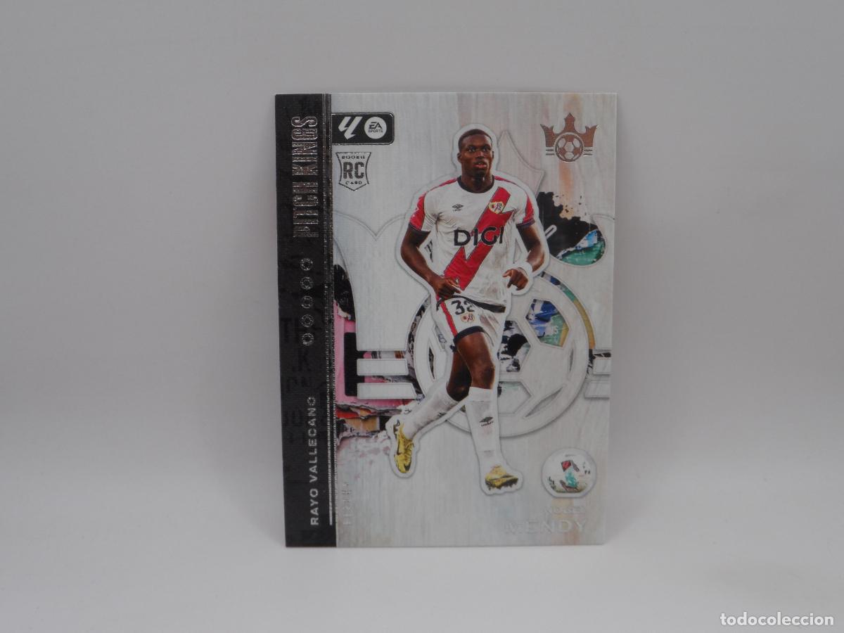 Cromos de f&uacute;tbol: 40 NOBEL MENDY RAYO VALLECANO ROOKIE PANINI PITCH KINGS 2025 2026 25 26
