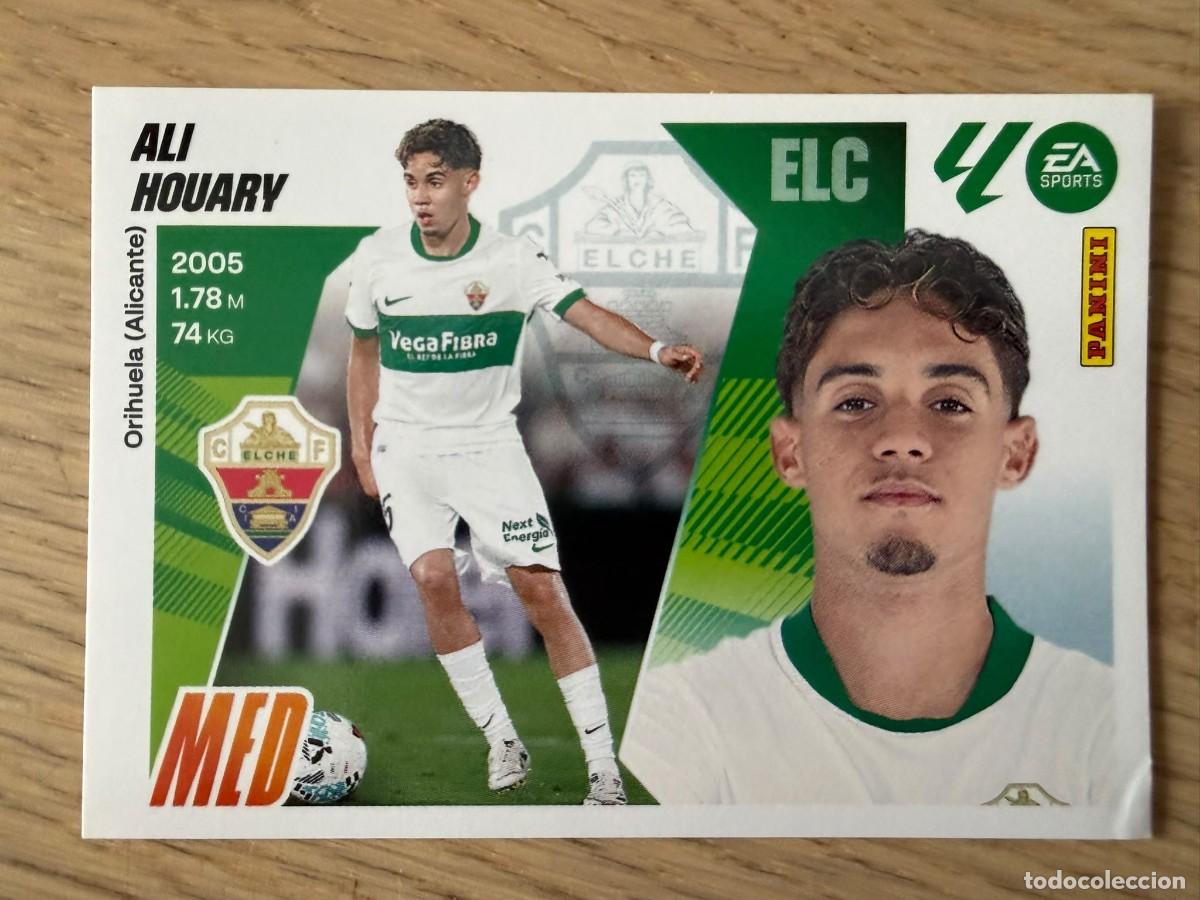 Fu&szlig;ball-Sticker: 16 BIS ALI HOUARY COLOCA ELCHE 25 26 2025 2026 LIGA EA SPORTS COLECCIONES ESTE SIN PEGAR