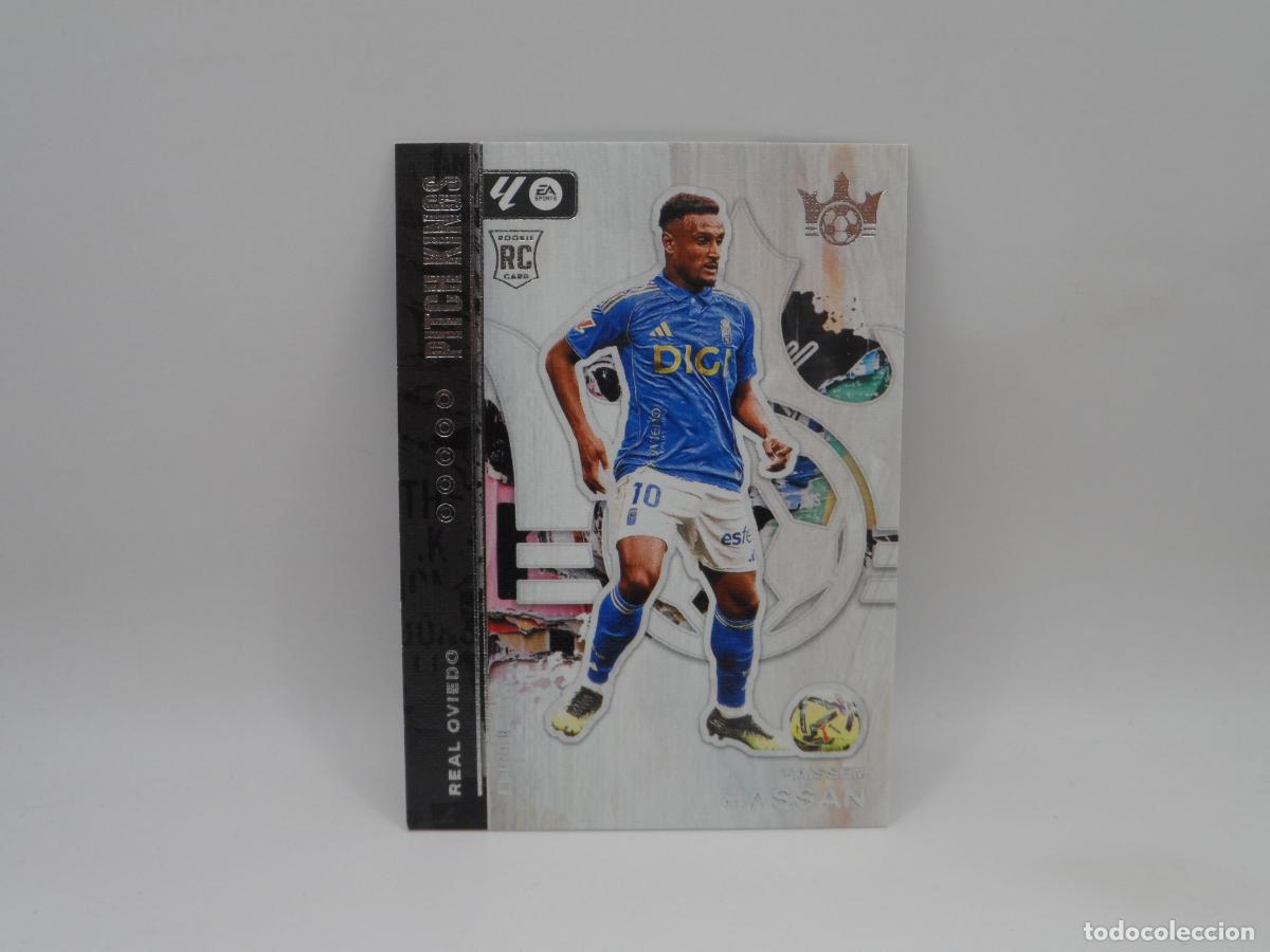 Cromos de f&uacute;tbol: 97 HASSEM HASSAN REAL OVIEDO ROOKIE PANINI PITCH KINGS 2025 2026 25 26
