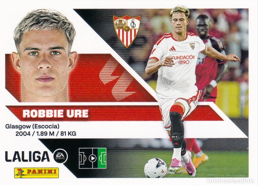 Cromos de f&uacute;tbol: ESTE 2026-27 * ROBBIE URE * FICHAJE N&ordm; 25 - 3&ordf; EDICI&Oacute;N (NUEVO DE SOBRE) (A-20)