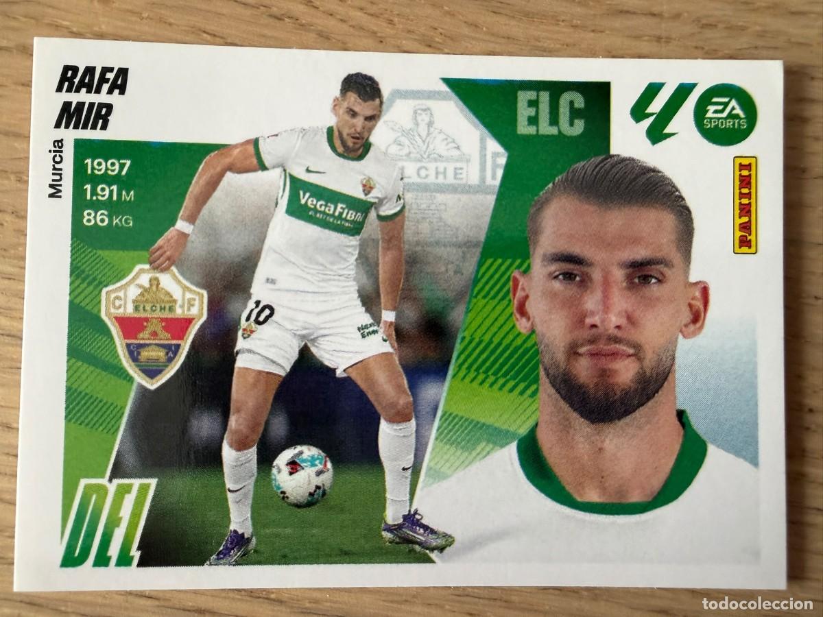 Cromos de f&uacute;tbol: 17 BIS RAFA MIR COLOCA ELCHE 25 26 2025 2026 LIGA EA SPORTS COLECCIONES ESTE SIN PEGAR