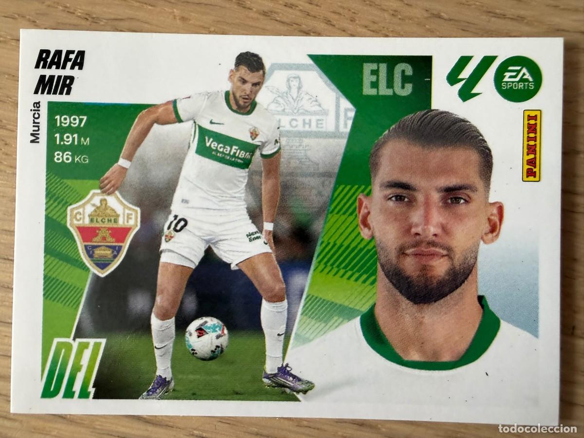 Cromos de f&uacute;tbol: 17 BIS RAFA MIR COLOCA ELCHE 25 26 2025 2026 LIGA EA SPORTS COLECCIONES ESTE SIN PEGAR
