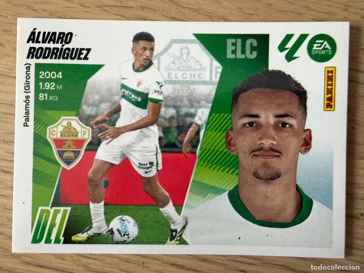 Cromos de f&uacute;tbol: 19 BIS ALVARO RODRIGUEZ COLOCA ELCHE 25 26 2025 2026 LIGA EA SPORTS COLECCIONES ESTE SIN PEGAR