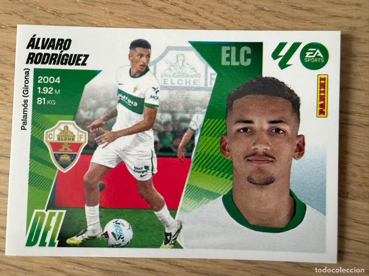 Cromos de f&uacute;tbol: 19 BIS ALVARO RODRIGUEZ COLOCA ELCHE 25 26 2025 2026 LIGA EA SPORTS COLECCIONES ESTE SIN PEGAR
