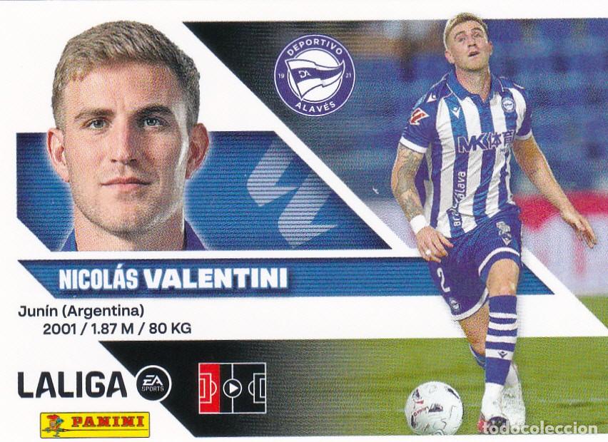 Cromos de f&uacute;tbol: ESTE 2026-27 * VALENTINI * FICHAJE N&ordm; 30 - 3&ordf; EDICI&Oacute;N (NUEVO DE SOBRE) (A-20)