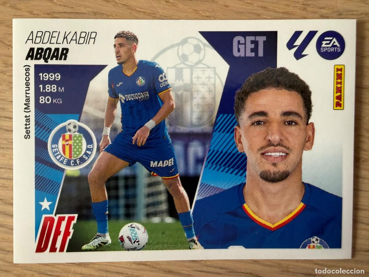 Cromos de f&uacute;tbol: 7 BIS ABQAR COLOCA GETAFE 25 26 2025 2026 LIGA EA SPORTS COLECCIONES ESTE SIN PEGAR