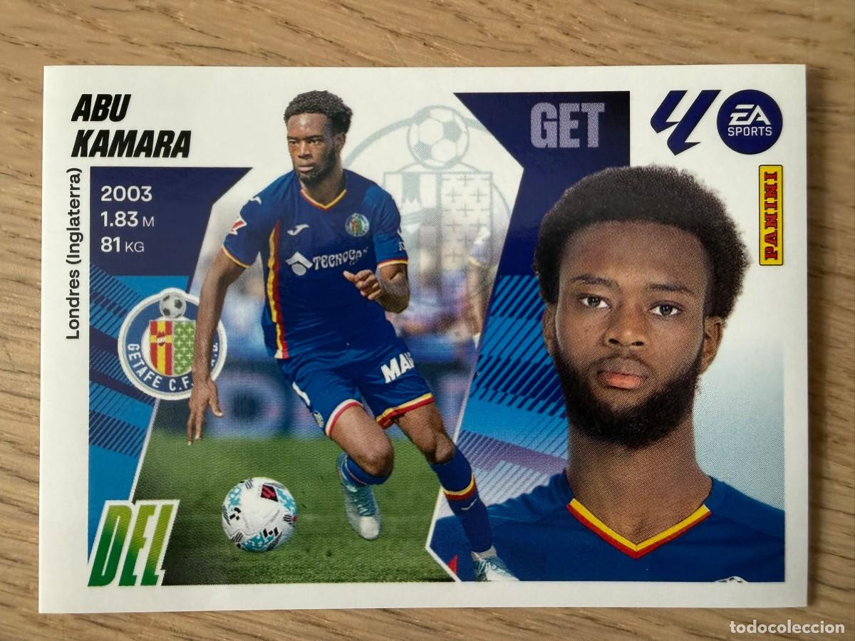 Cromos de f&uacute;tbol: 17 BIS ABU KAMARA COLOCA GETAFE 25 26 2025 2026 LIGA EA SPORTS COLECCIONES ESTE SIN PEGAR