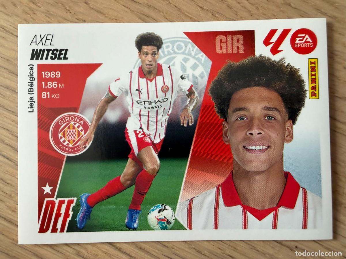 Cromos de f&uacute;tbol: 8 BIS WITSEL COLOCA GIRONA 25 26 2025 2026 LIGA EA SPORTS COLECCIONES ESTE SIN PEGAR