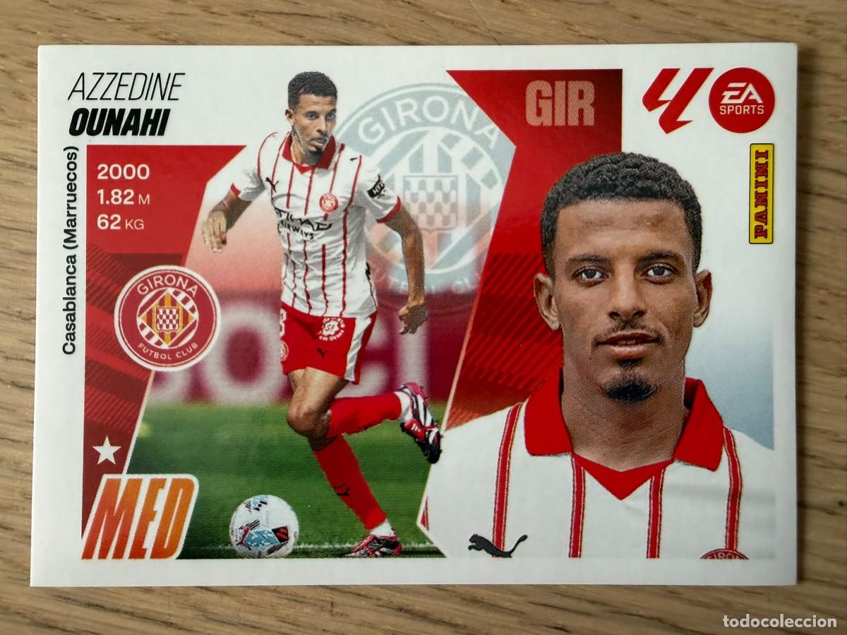 Cromos de f&uacute;tbol: 14 BIS OUNAHI COLOCA GIRONA 25 26 2025 2026 LIGA EA SPORTS COLECCIONES ESTE SIN PEGAR