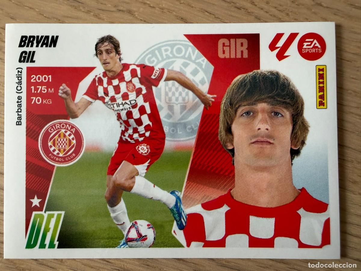Cromos de f&uacute;tbol: 17 BIS BRYAN GIL COLOCA GIRONA 25 26 2025 2026 LIGA EA SPORTS COLECCIONES ESTE SIN PEGAR