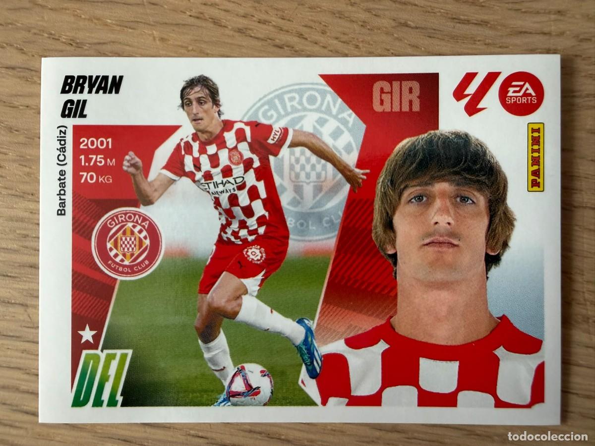 Cromos de f&uacute;tbol: 17 BIS BRYAN GIL COLOCA GIRONA 25 26 2025 2026 LIGA EA SPORTS COLECCIONES ESTE SIN PEGAR