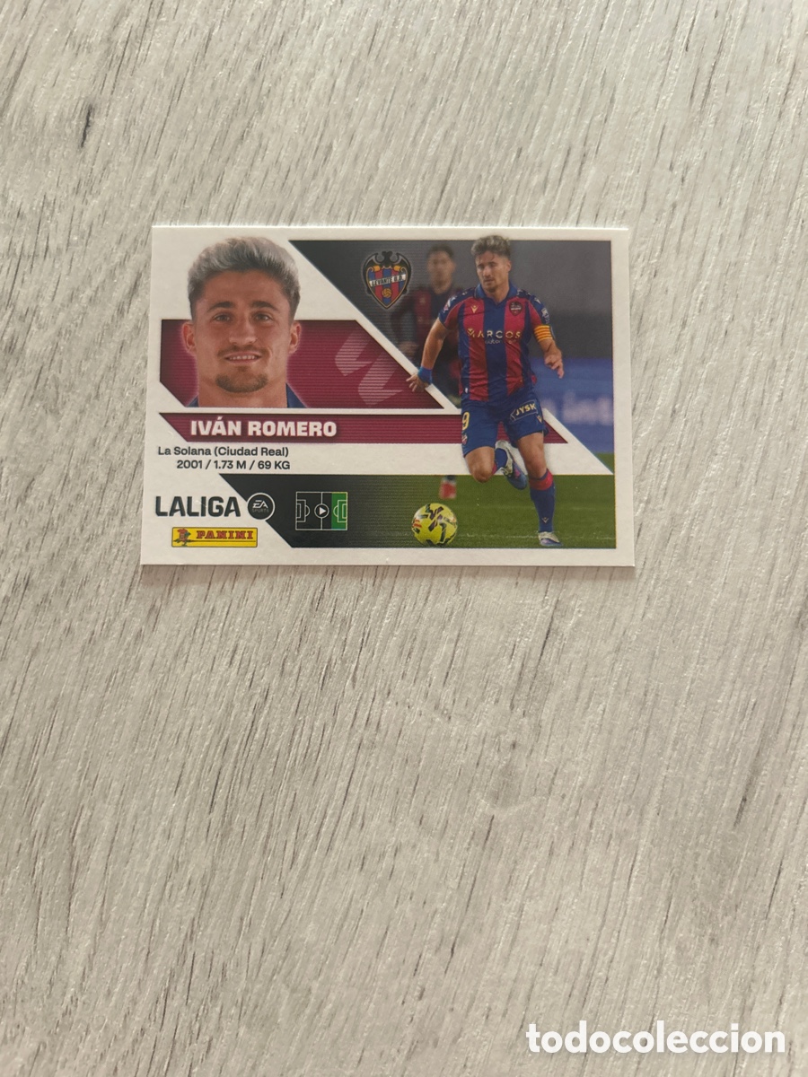 Cromos de f&uacute;tbol: Iv&aacute;n Romero 18 Levante Liga Este 2026/27 26-27 Panini
