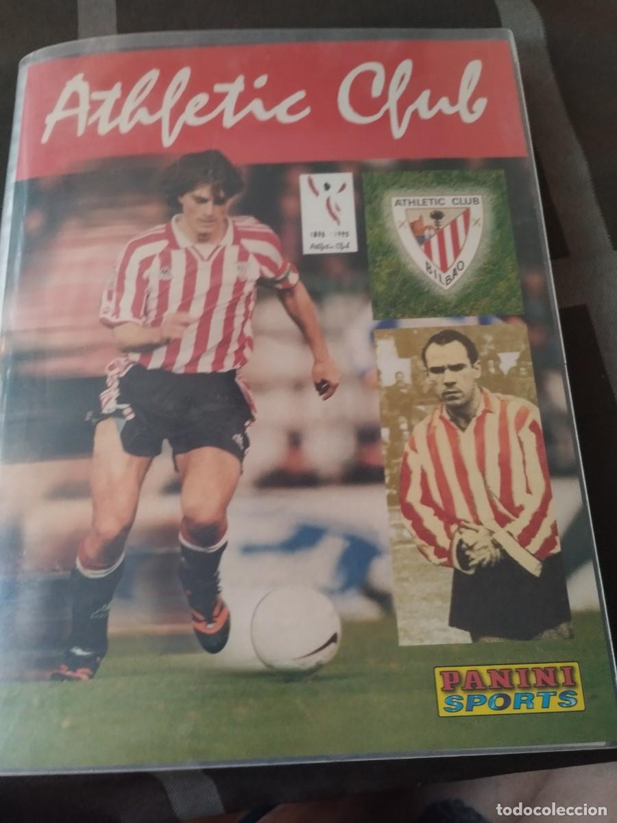 Cromos de f&uacute;tbol: &Aacute;lbum Athletic Club (a&ntilde;o centenario). D&eacute; Panini