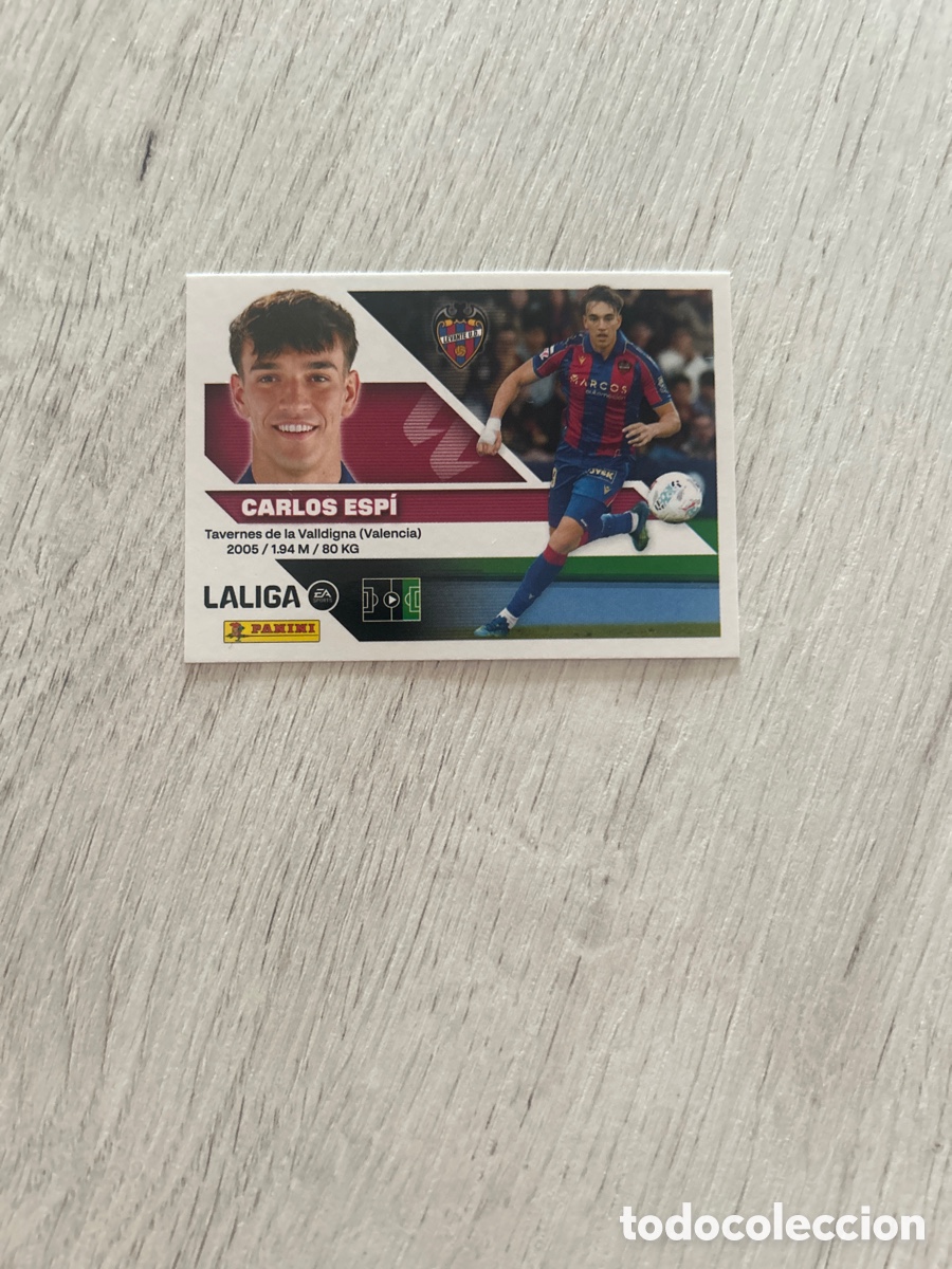 Cromos de f&uacute;tbol: Carlos Esp&iacute; 20 Levante Liga Este 2026/27 26-27 Panini